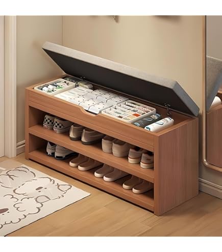 玄関ベンチ スツール 収納ベンチ靴箱【木製 靴収納 玄関 ]09425 Amazon.co.jp: 玄関ベンチ スツール 収納スツール 玄関収納 靴